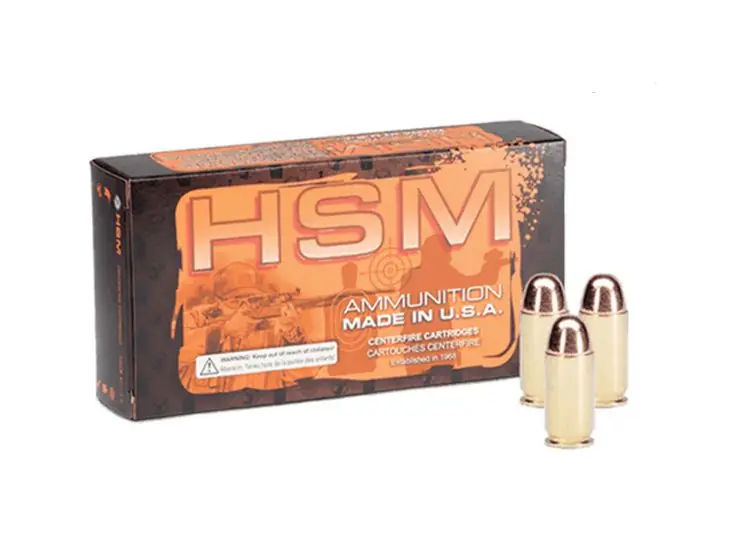 Save More | HSM Full Metal Jacket 10mm 200 Grain 50 Rounds