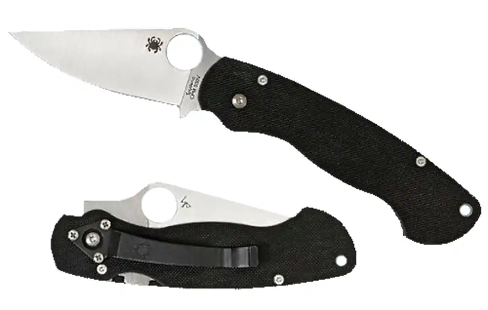 Spyderco Para-Military 2 3.4in CPM-S30V Flat Ground Folder | While Supplies Last
