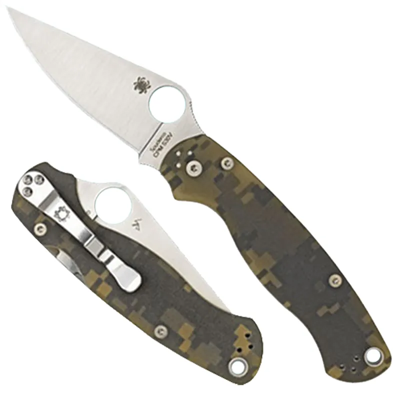 Don't Miss Out - Spyderco Para-Military 2 3.4in CPMS30V Black
