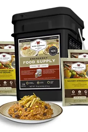 Top-Selling - Wise Foods Emergency Supplies 52 Serving Prepper Pack