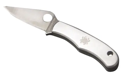 Spyderco Bug PlainEdge 3Cr13 Stainless Steel - Same-Day Shipping