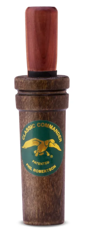 Duck Commander DC200 Classic Commander Open Call Double Reed Natural Wood | Now Available
