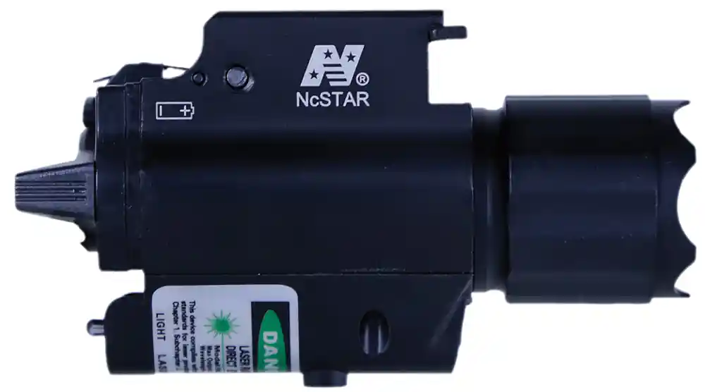 NCSTAR AQPFLSG Flashlight/Green Laser Black - This Week Only
