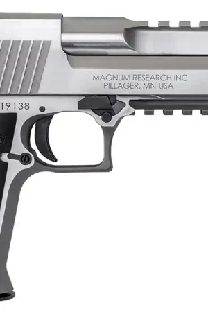 Magnum Research Desert Eagle Mark XIX Muzzle Brake .50 AE Stainless Pistol | Reliable Choice