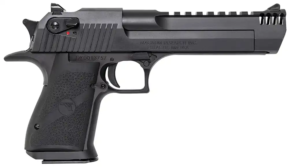 Magnum Research Desert Eagle Mark XIX Integral Muzzle Brake .357 Mag Blue/Black Pistol | Selling Fast