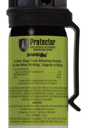 Available Now | Sabre SRPMK3 Protector Dog Spray 1.8 oz