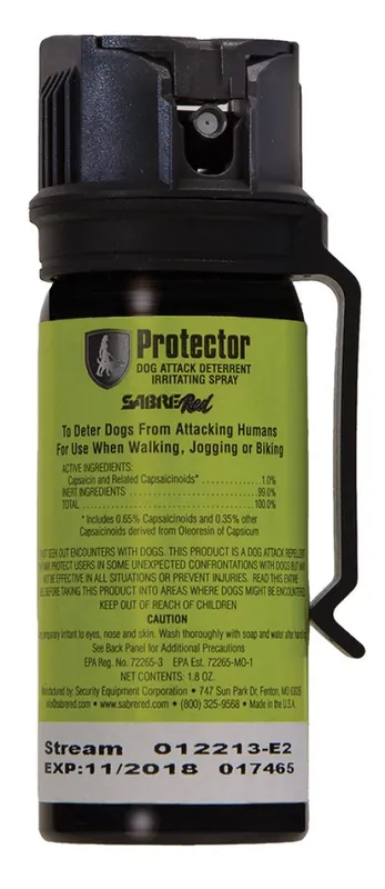 Available Now | Sabre SRPMK3 Protector Dog Spray 1.8 oz