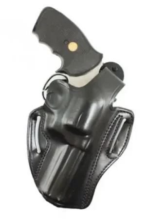 Clearance | DeSantis Gunhide Thumb Break Scabbard Belt Holster For Glock 19/23/32 Right Hand Black Leather