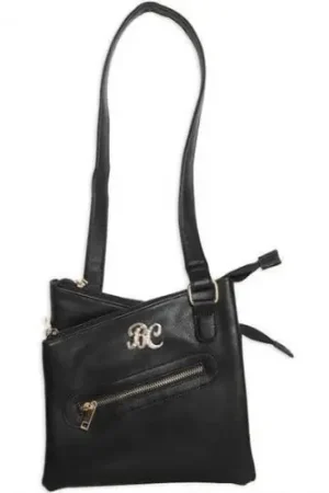 Bulldog Cases & Vaults BDP030 Cross Body Purse with Holster Black | On Sale