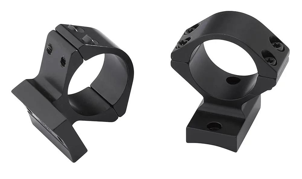 Low Stock - Winchester XPR 2-Piece Base/Rings For 1" Rings Standard Height Black