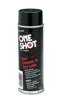 Hornady One Shot Cleaner & Dry Lube 12 oz Aerosol | Must-Have