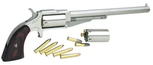 North American Arms 1860 Hogleg .22 LR and .22 WMR Stainless Revolver - Special Deal