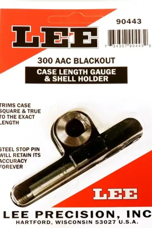 Lee Precision LEE Trimmer Gauge .300 AAC Case Length Trimmer Gauge - Limited Offer
