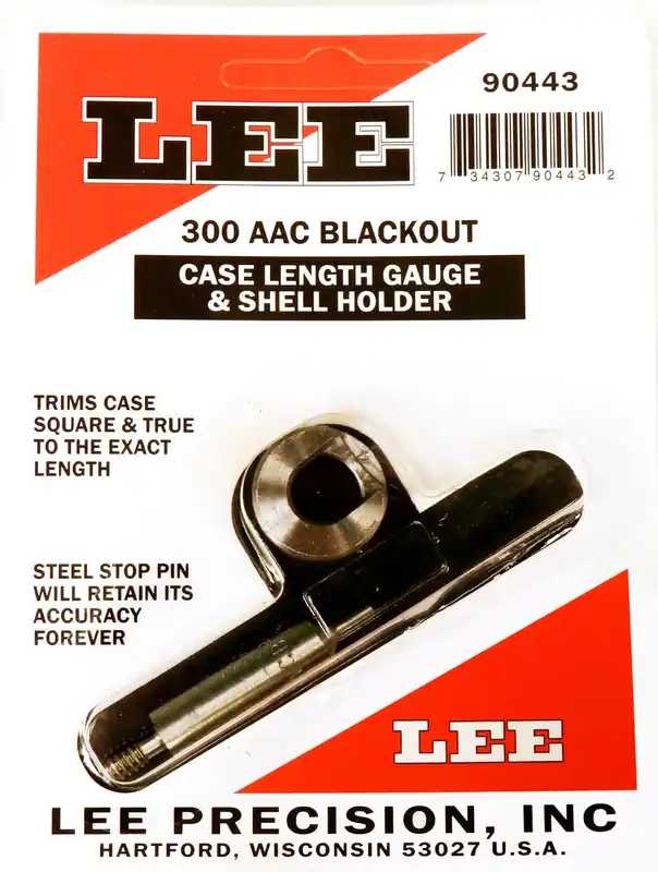 Lee Precision LEE Trimmer Gauge .300 AAC Case Length Trimmer Gauge - Limited Offer