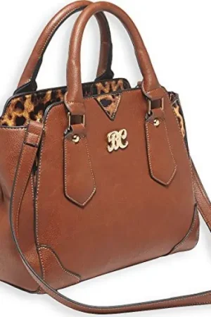 Shop Online - Bulldog Cases & Vaults Bulldog Satchel Purse Holster Chestnut Leopard Trim