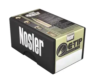 Deal | Nosler E-Tip 55 Grain Spitzer .224 Diameter