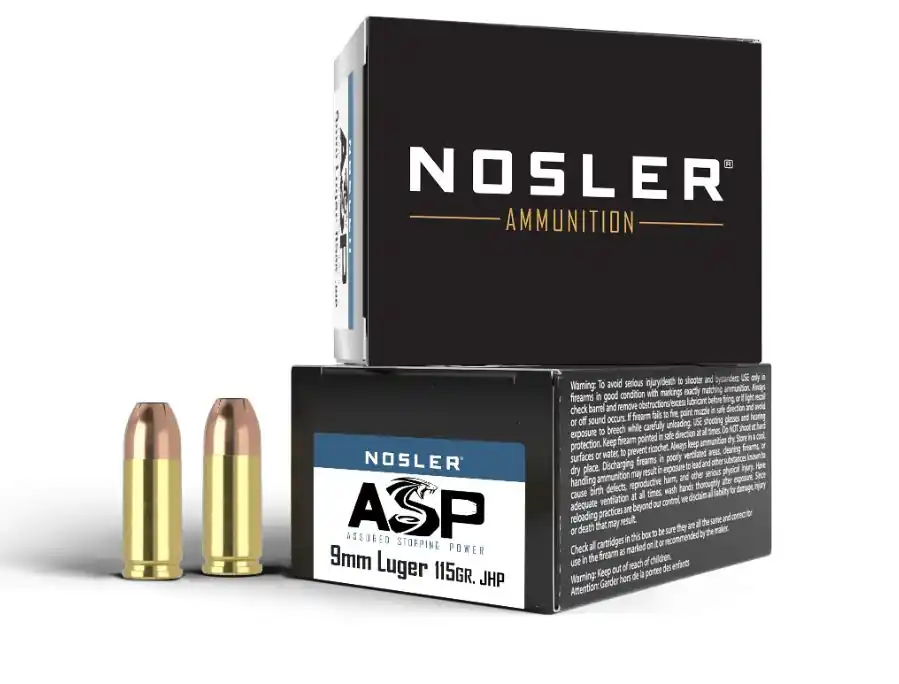 Exclusive Offer - Nosler ASP 9mm