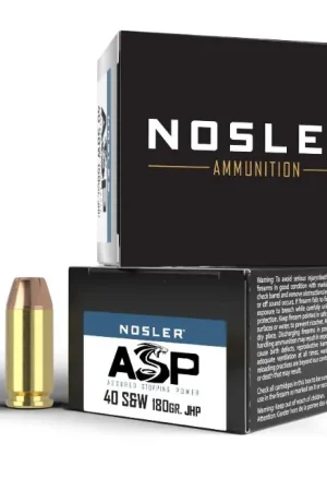 Reliable Choice | Nosler Match Grade .40 S&W
