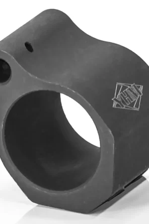 YHM 9383 Low Profile Set Screw Gas Block Black - Hot Deal