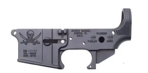 Spike's Tactical Calico Jack AR-15 Stripped Lower Receiver STLS016 .223 Remington Black AR-15 Stripped Lower Receiver - Popular Choice