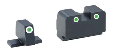 Ameriglo Classic 3-Dot SG-181 for SIG P Series Green Tritium Handgun Sight - Top Rated