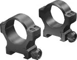 Leupold BackCountry Cross-Slot Ring Set 175116 1" Low Aluminum Black Matte | Just Added