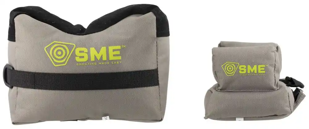 New Product - SME Front & Rear Gun Rest Filled Shooting Bag 600D Polyester