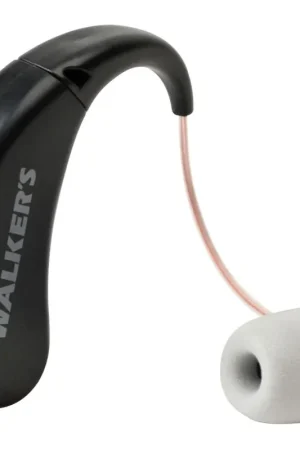 Limited Stock | Walker's Ultra Ear BTE 22 dB Black with White Tip