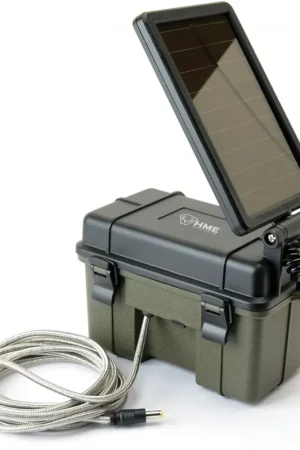 Walker's HME12VBBSLR Trail Camera Solar Panel Battery Box 12V | Extra Savings