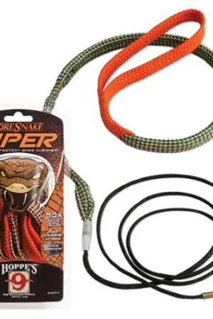 Hoppes 30-308 Caliber Rifle Viper Den BoreSnake Cleaning Kit - Premium