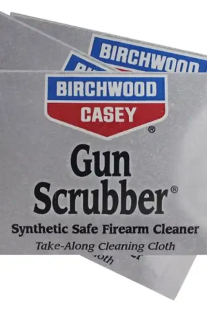 Top-Selling | Birchwood Casey Gun Scrubber Take Along Wipes 12 Wipes Per Pack