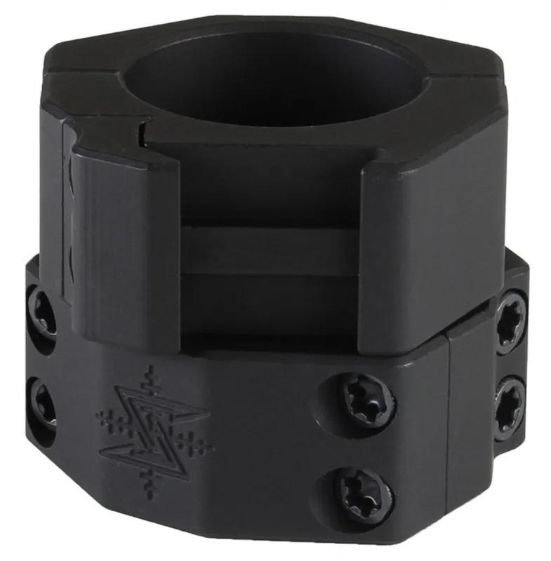 Seekins Precision 30mm Scope Ring Set Medium Black Hard-Coat Anodized - Premium
