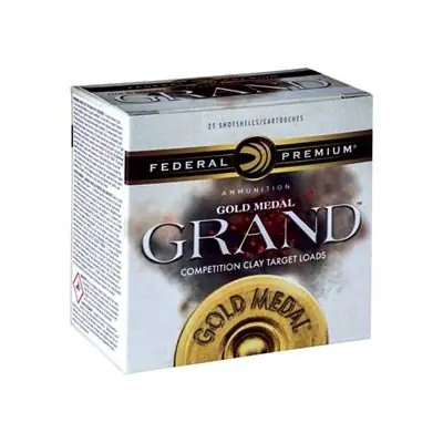 Professional Grade | Federal Premium Gold Medal Grand Paper 12 Gauge