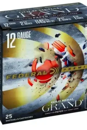 Customer Favorite - Federal Gold Medal Grand Paper 12 Gauge