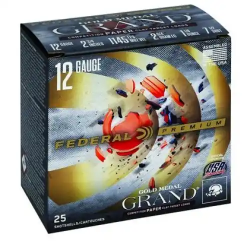Customer Favorite - Federal Gold Medal Grand Paper 12 Gauge