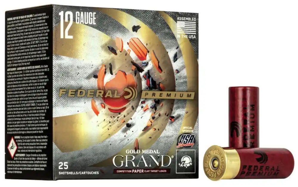 One Day Deal | Federal Gold Medal Grand Paper 12 Gauge