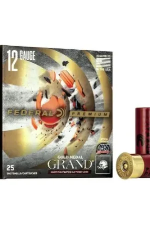 Only a Few Left - Federal Premium Gold Medal Grand Paper 12 Gauge
