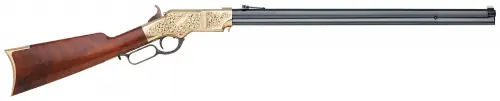 Taylor's & Company 1860 Henry Brass Engraved .45 Colt Brass Rifle - Just Added