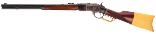 Ends Today - Taylors and Company 1873 Comanchero Taylor Tuned Lever .357 MAG 18 10+1 Walnut Stock Case Hardened Receiver/Blued Barre