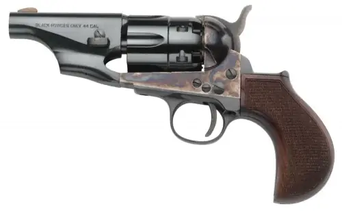 Customer Favorite - Taylor's & Company 1860 Army Snub Nose .44 Case Hardened Frame / Blued Barrel Revolver