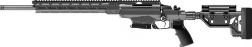 Shop Now | Tikka T3x Tac A1 Left Hand Tactical Chassis 6.5 Creedmoor Blue/Black Rifle