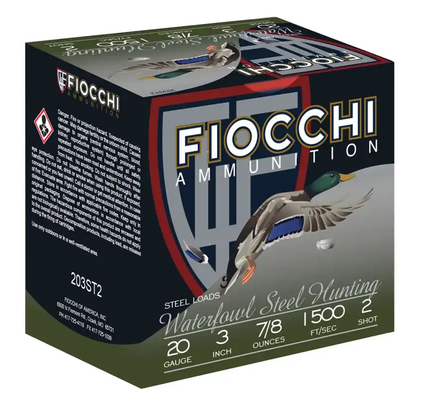 New Arrival - Fiocchi Waterfowl Steel 20 Gauge