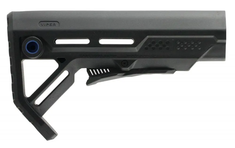 Strike Industries Viper ES-MOD1 Mil-Spec Buttstock Black/Blue | Highly Rated