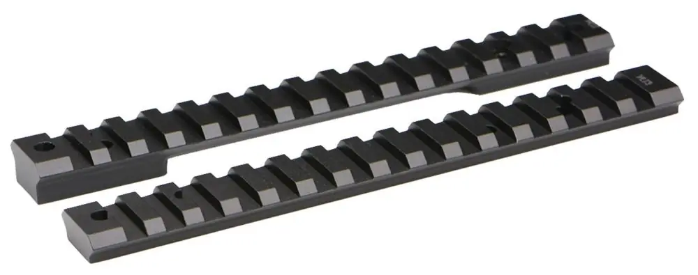 Best Seller - Warne Mountain Tech Weatherby Mark V Magnum 20 MOA Scope Mount Base Hardcoat Anodized Black