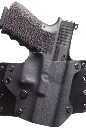 Special Deal - BlackPoint Leather Wing Kydex Holster OWB for Glock 19 and 23