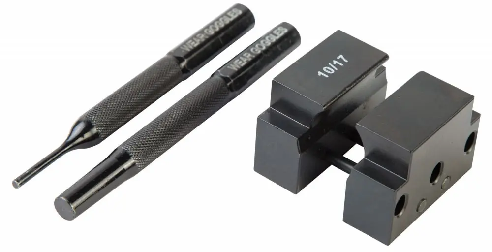 Bargain - Wheeler Gas Block Taper Pin Removal Tool Black Steel