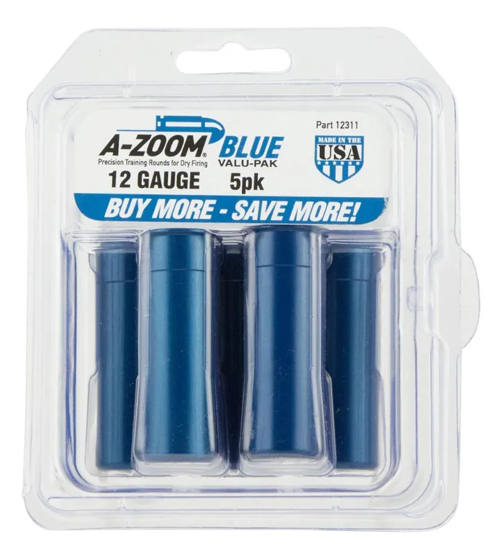 A-Zoom Shotgun Training Rounds 12 Gauge 5-Pack - One Day Deal