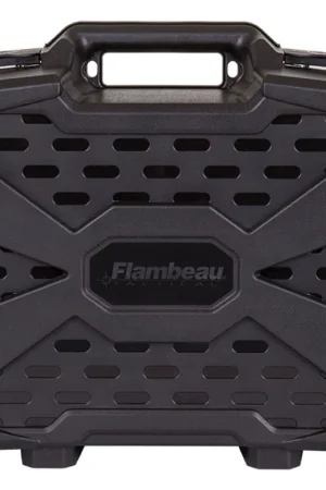 Flambeau Outdoors Tactical Pistol Case Double Deep 15.25in Black | In Demand