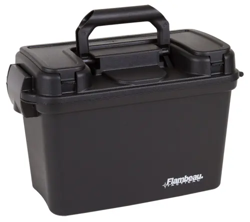 Flambeau Outdoors 6430SD Tactical Dry Box Removable Tray Storage Compartment Black | Ready to Ship
