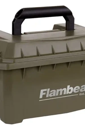 Act Fast | Flambeau Outdoors Shotshell Ammo Can Tan
